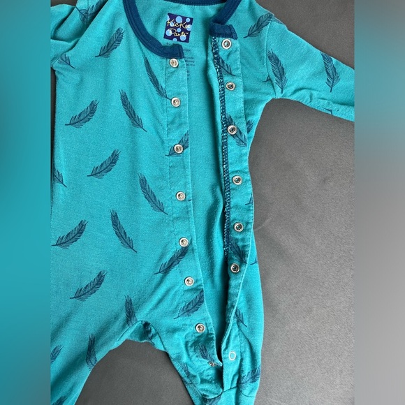 Kickee Pants Bamboo baby footie size 0-3 months - Picture 10 of 12